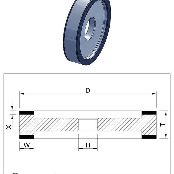 9A3 elmas cbn aşındırıcı disk